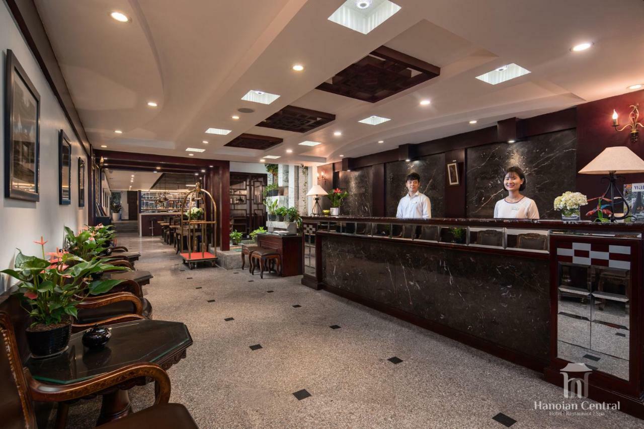 Hanoian Central Hotel & Spa Eksteriør billede